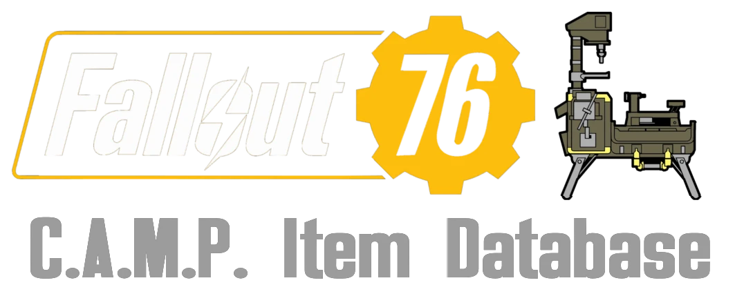 Fallout 76 C.A.M.P. Item Lookup